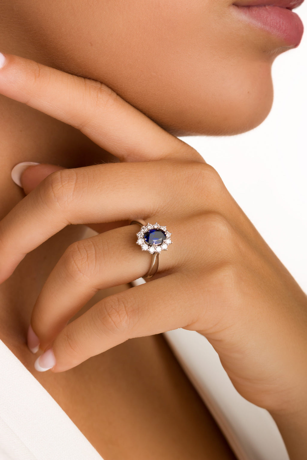 Anillo "Diana" Zafiro - Aris Medina