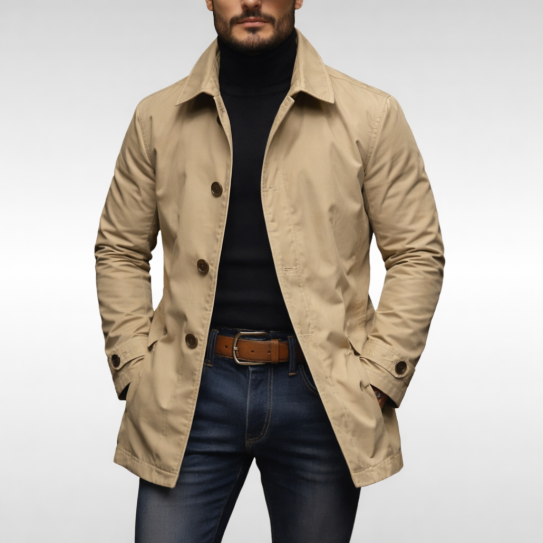 Adrián | Elegante abrigo de hombre