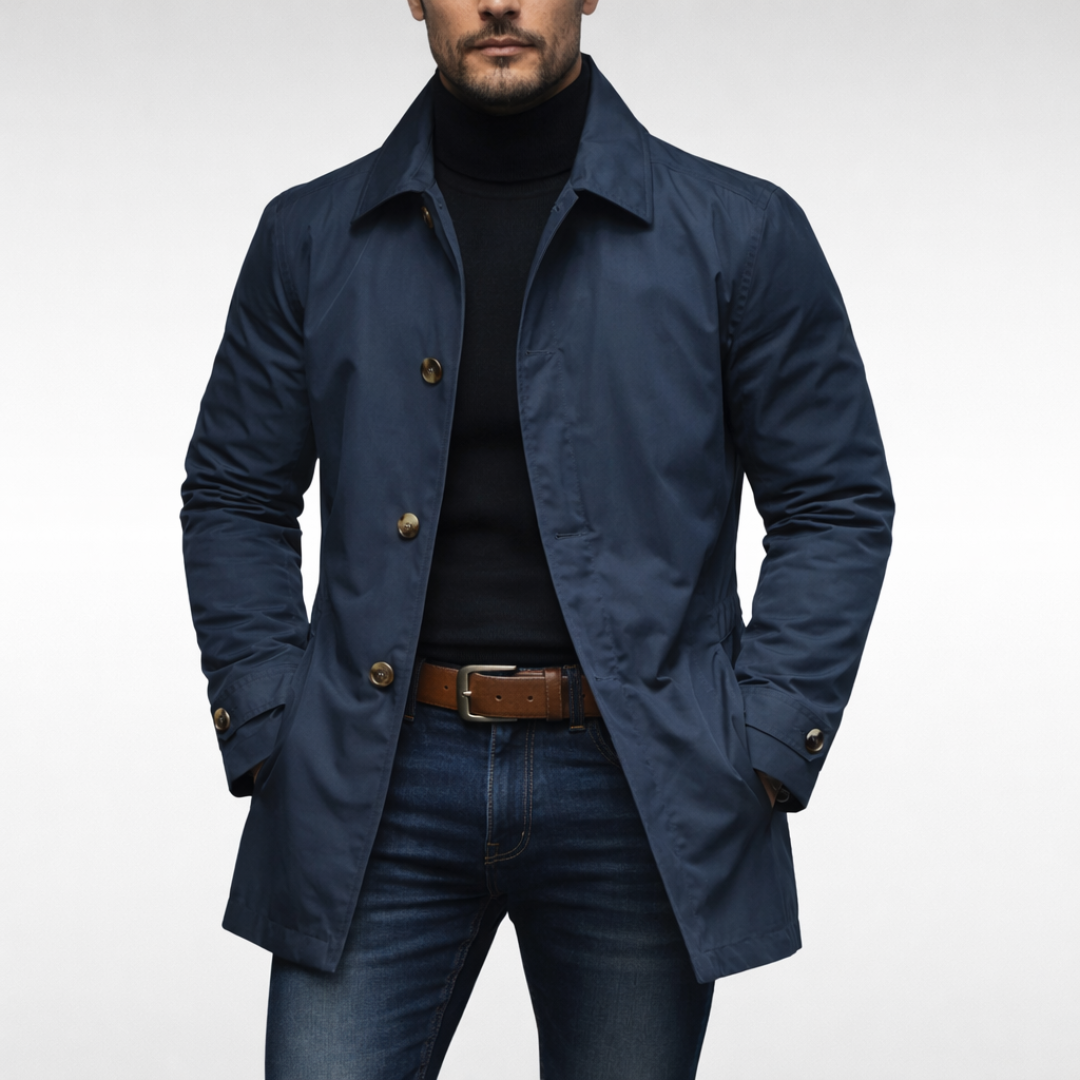 Adrián | Elegante abrigo de hombre