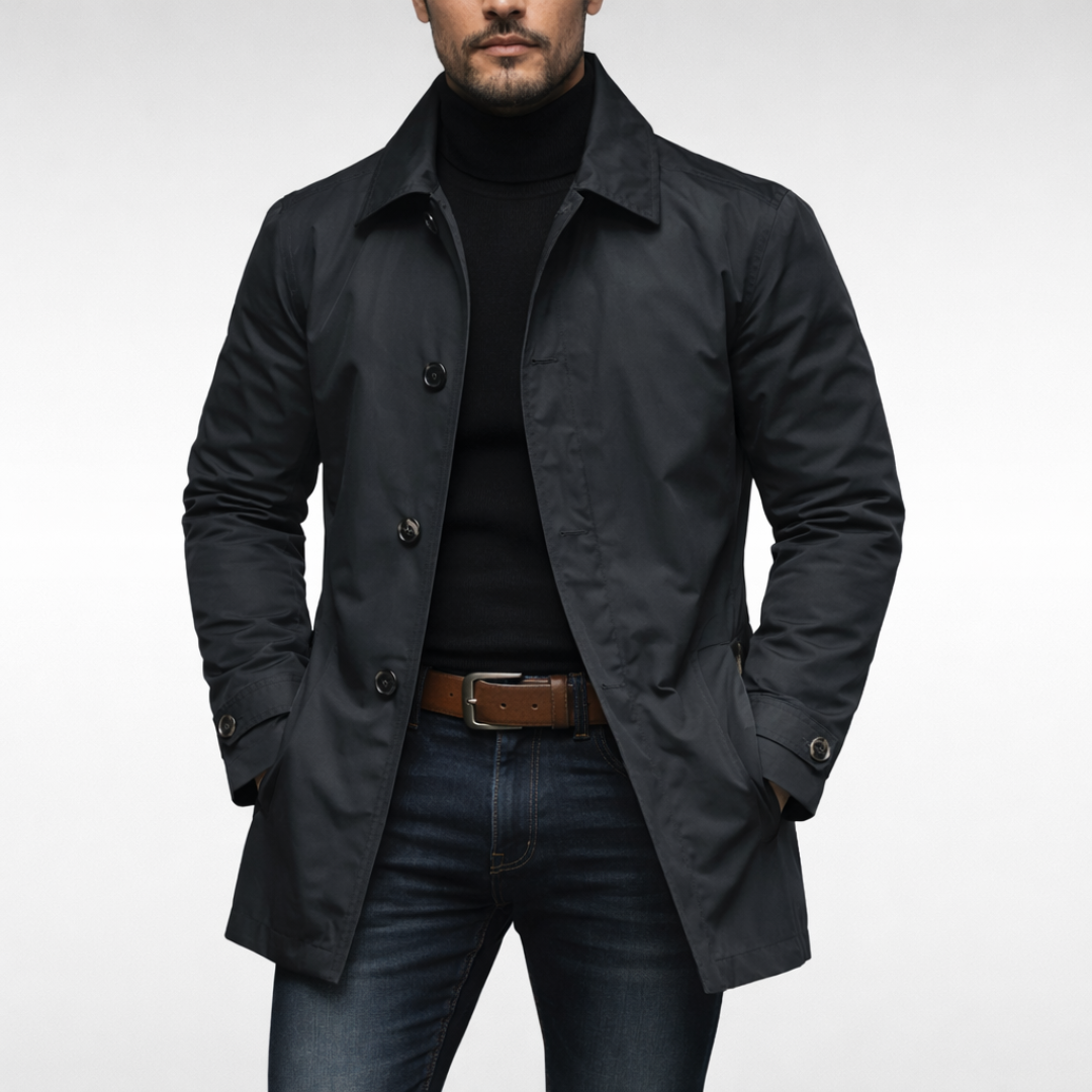 Adrián | Elegante abrigo de hombre