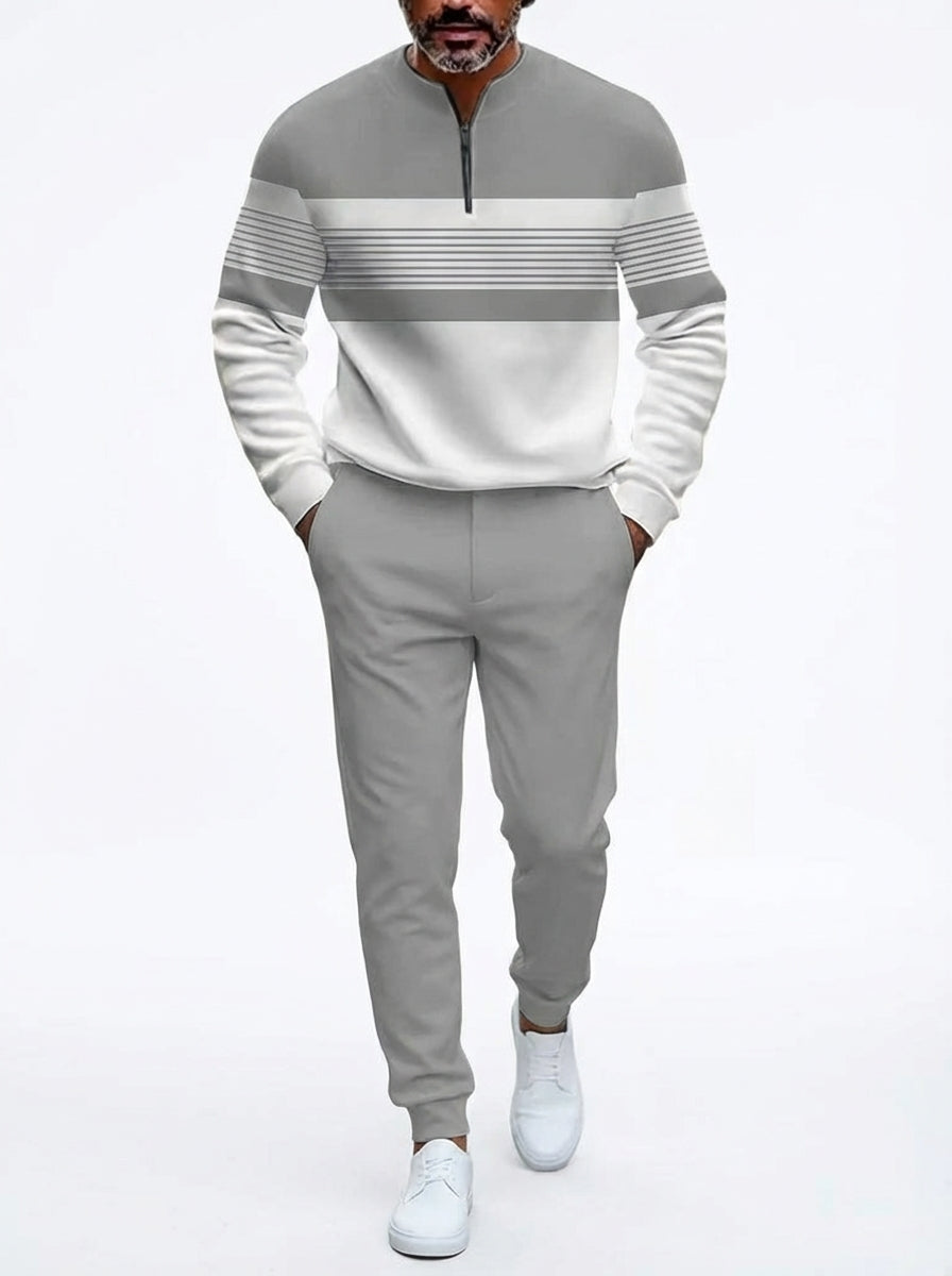 Jersey con estampado gráfico y pantalones - Aris Medina