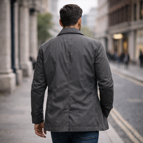 Adrián | Elegante abrigo de hombre